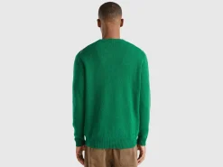 Diamond sweater in pure Shetland wool