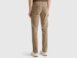 Dove gray slim fit chinos