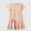 Elegant dress with lurex