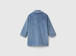 Faux fur coat