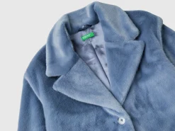Faux fur coat