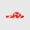 Faux fur tartan slippers