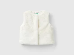 Faux fur vest