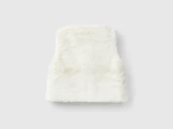 Faux fur vest