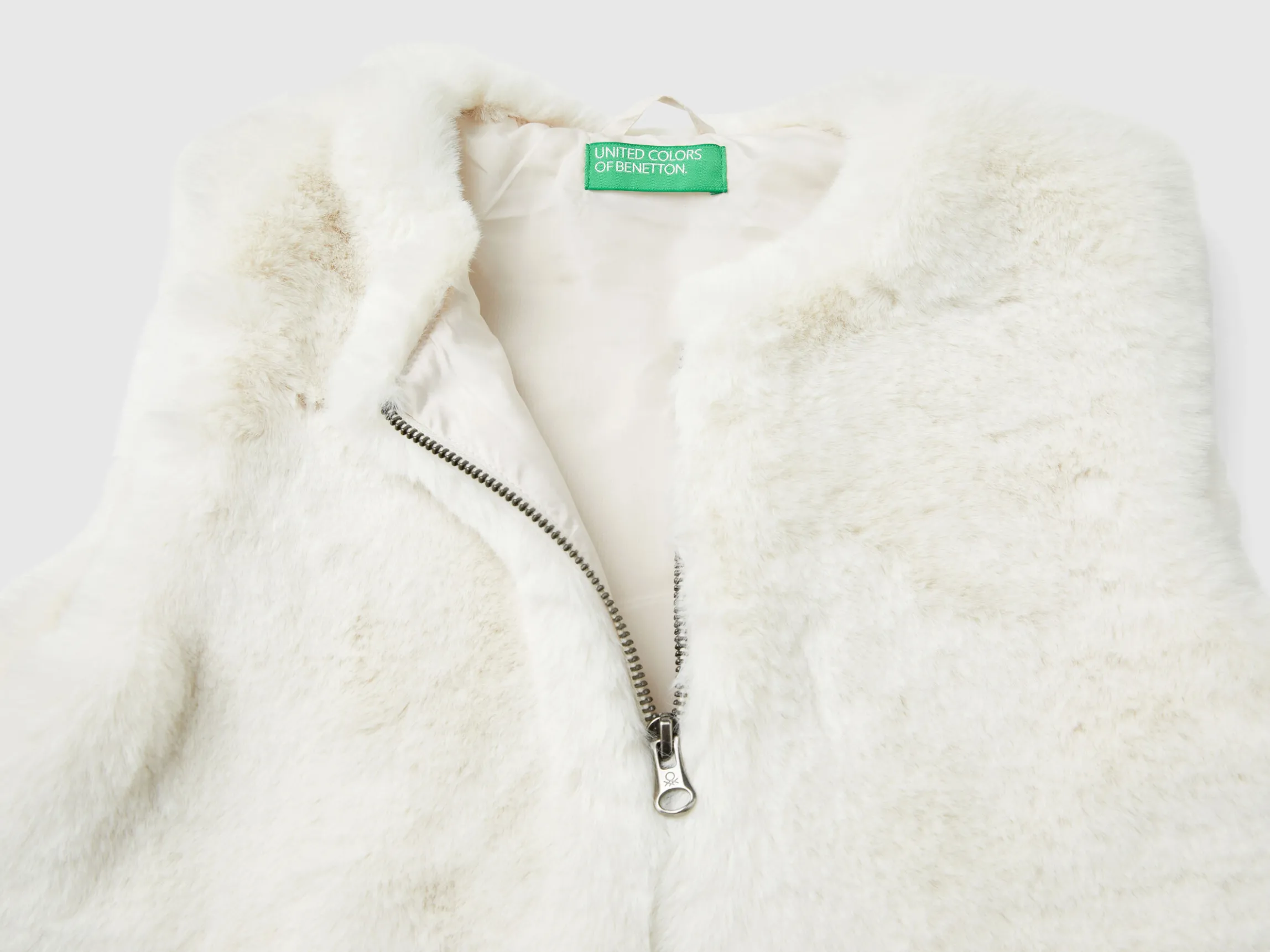 Faux fur vest