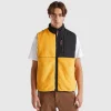 Faux fur vest in nylon