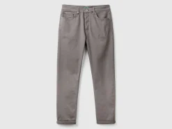 Five pocket slim fit trousers