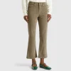 Five pocket velvet trousers