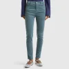 Five pocket velvet trousers