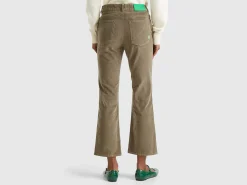 Five pocket velvet trousers