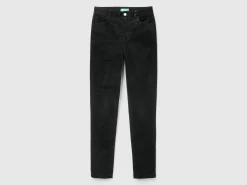 Five pocket velvet trousers