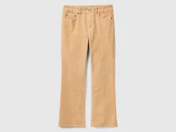 Five pocket velvet trousers
