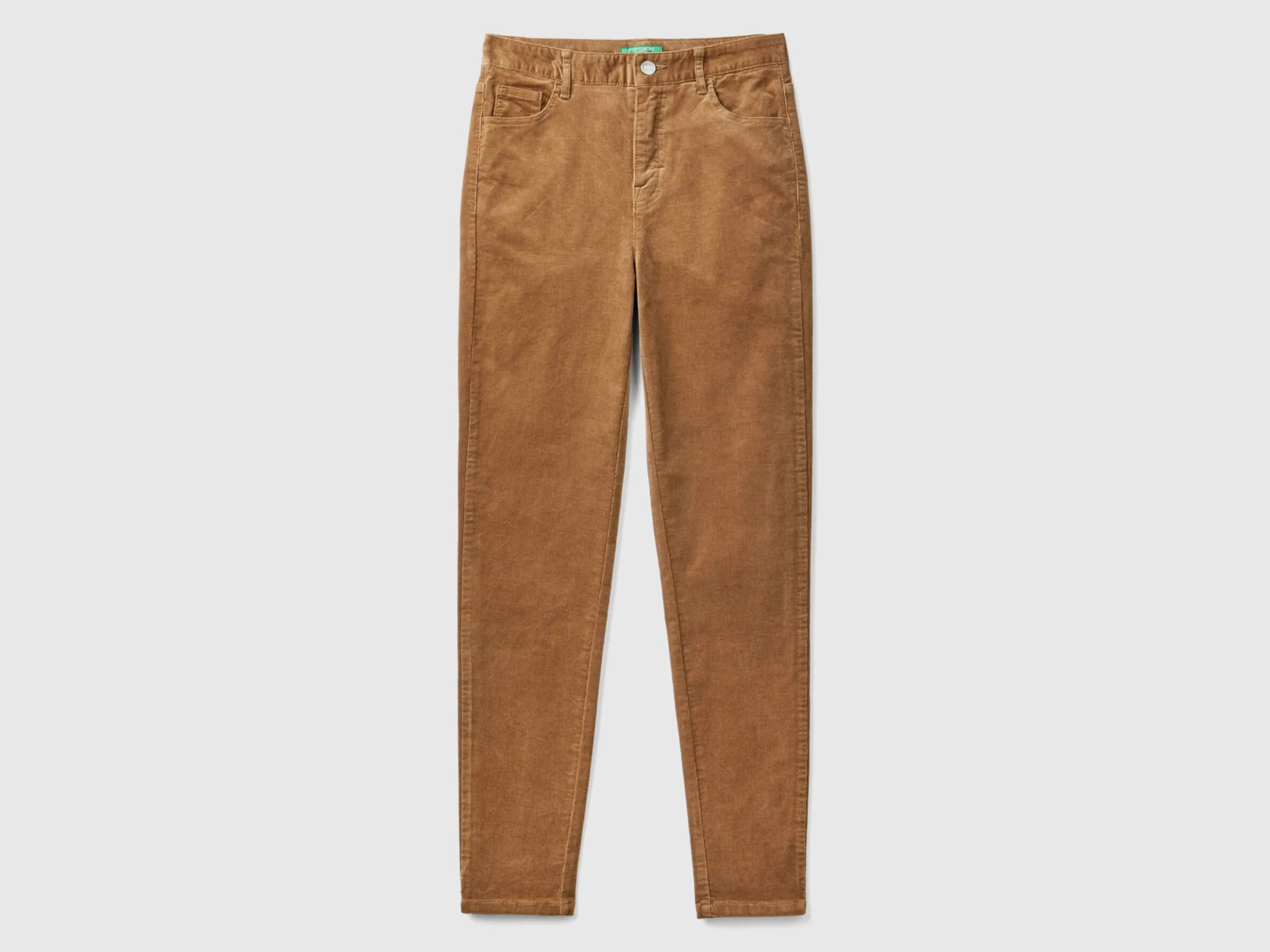 Five pocket velvet trousers
