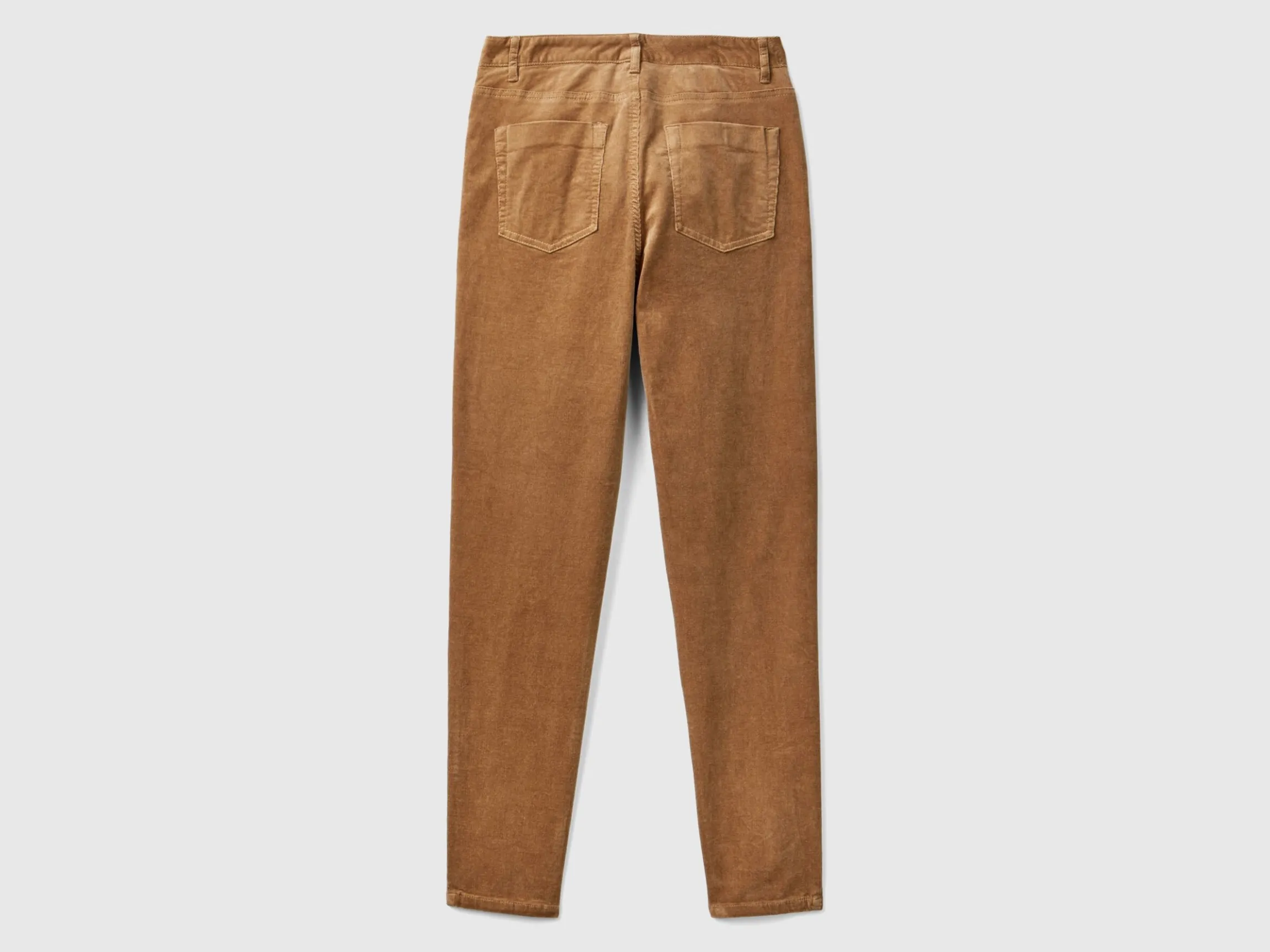 Five pocket velvet trousers