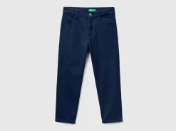 Five-pocket stretch trousers