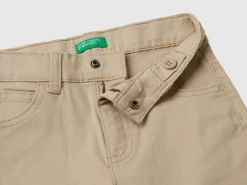 Five-pocket stretch trousers