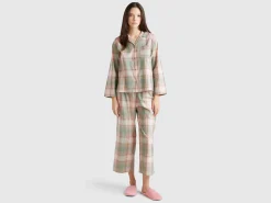 Flannel tartan pyjamas