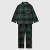 Flannel tartan pyjamas