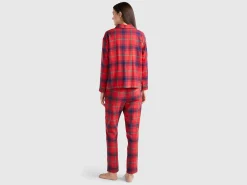 Flannel tartan pyjamas