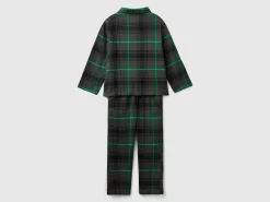 Flannel tartan pyjamas