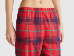 Flannel tartan pyjamas