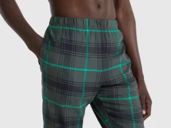 Flannel tartan pyjamas