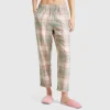 Flannel tartan trousers