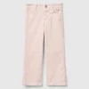 Flare fit velvet trousers