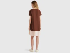 Flared dress in Modal® blend