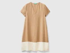 Flared dress in Modal® blend
