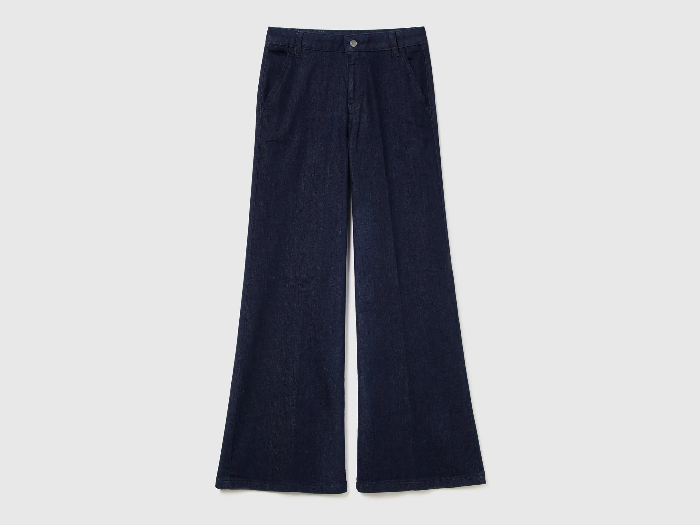 Flared jeans in stretch cotton