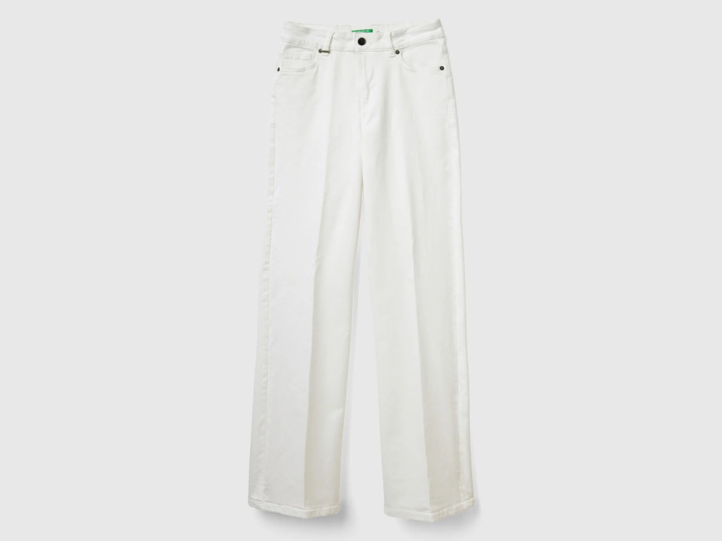 Flared stretch jeans