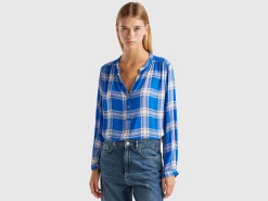 Flowy check shirt