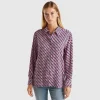 Flowy patterned shirt