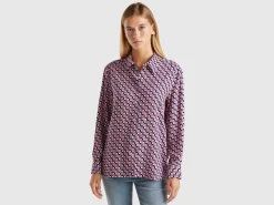 Flowy patterned shirt