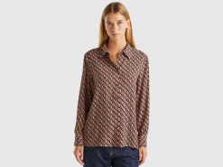 Flowy patterned shirt