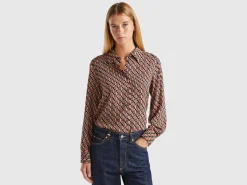 Flowy patterned shirt