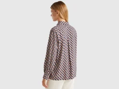 Flowy patterned shirt