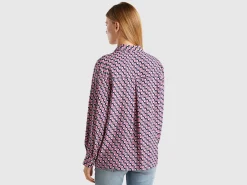 Flowy patterned shirt