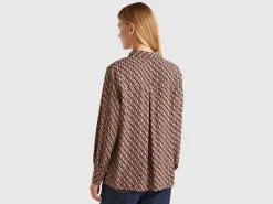 Flowy patterned shirt