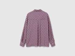 Flowy patterned shirt