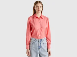 Flowy stretch shirt
