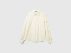 Flowy stretch shirt