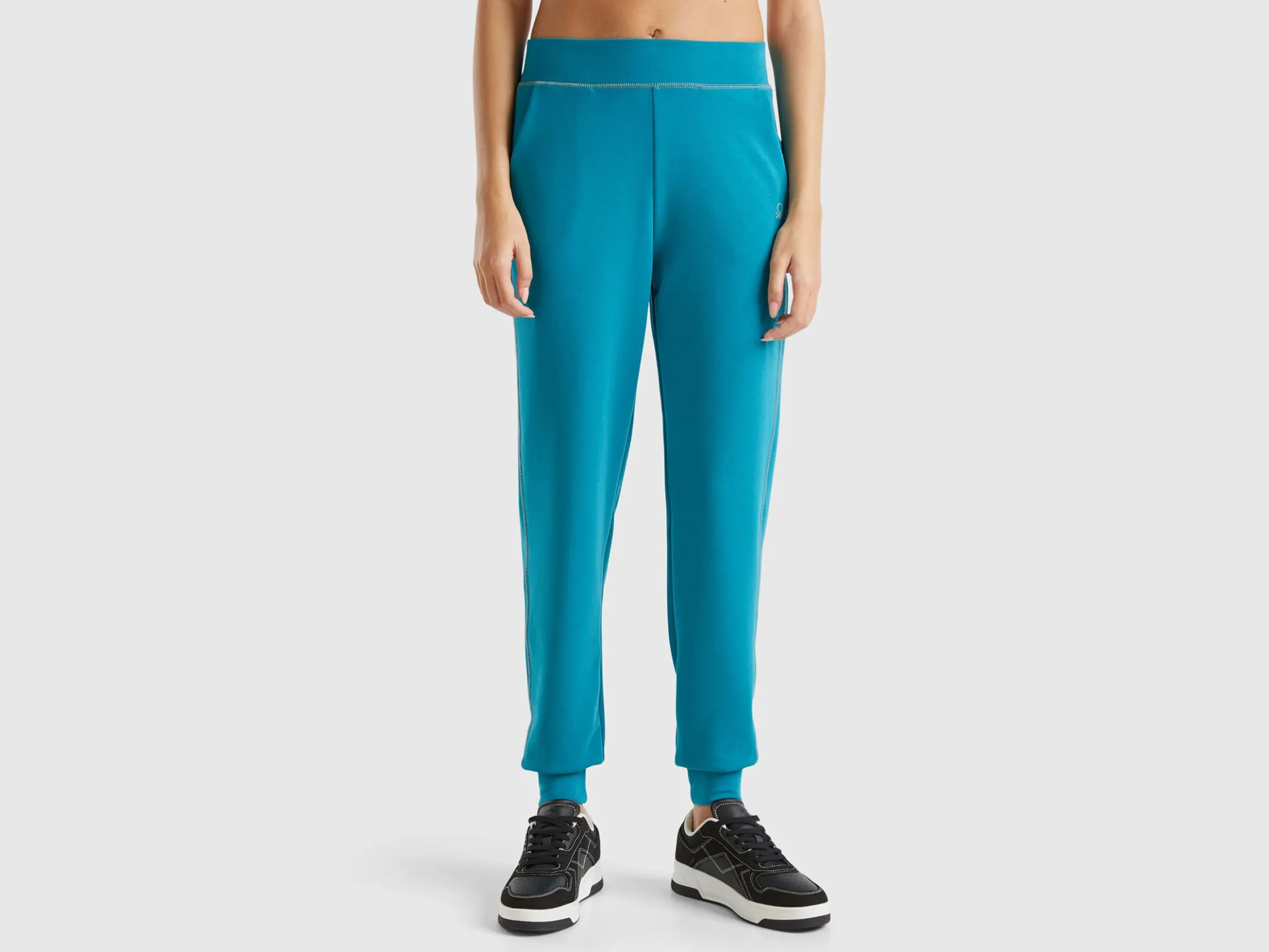 Flowy stretch trousers