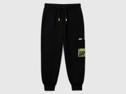 Gamer joggers in cotton blend