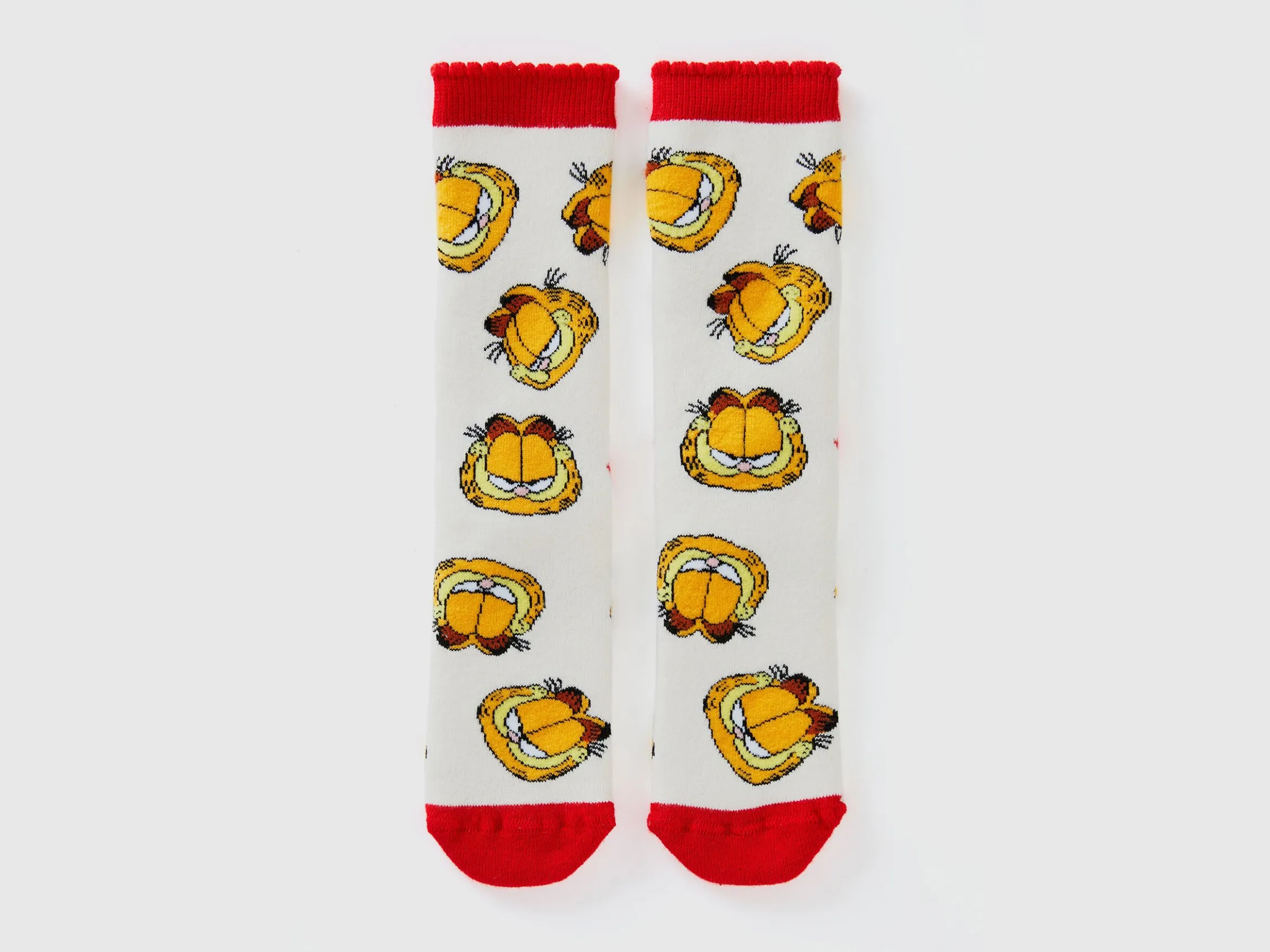 Garfield ©2024 by Paws, Inc. non-slip socks
