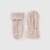 Gloves in chenille
