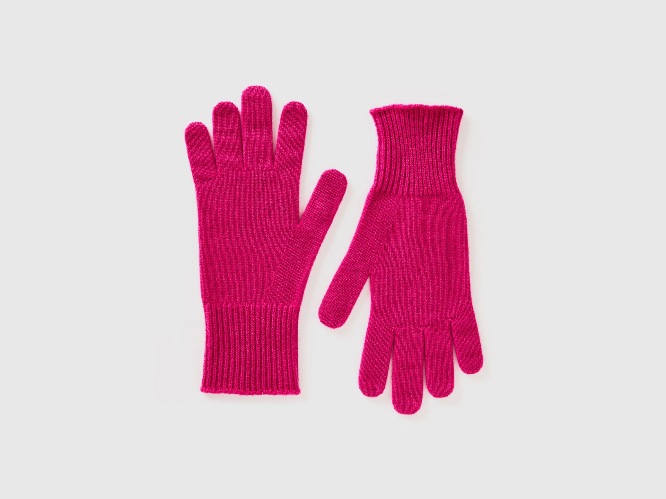 Gloves in pure Merino wool