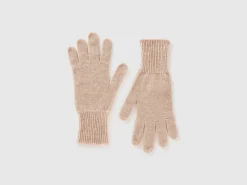 Gloves in pure Merino wool