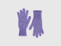 Gloves in pure Merino wool